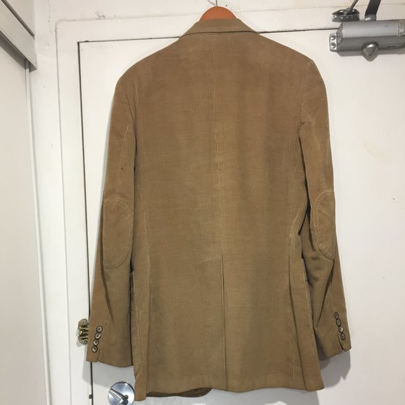VINTAGE HARRY ROSEN CORDUROY TALL BLAZER SIZE M - Picture 3 of 8